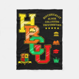 Hbcu Apparel Historiskt Black Colleges Universit Fleecefilt
