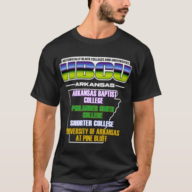 HBCU Arkansas Oversized T Shirt (Framsida)