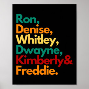Hbcu Black College Student Whitley Retro for Wom Poster