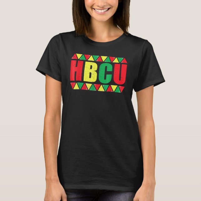 HBCU Black History Month Afro African Pride Men Wo T Shirt (Framsida)