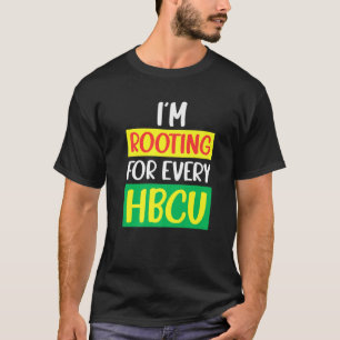 HBCU Black History Month jag roterar för varje HBC T Shirt