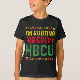HBCU Black History Month jag roterar för varje HBC T Shirt