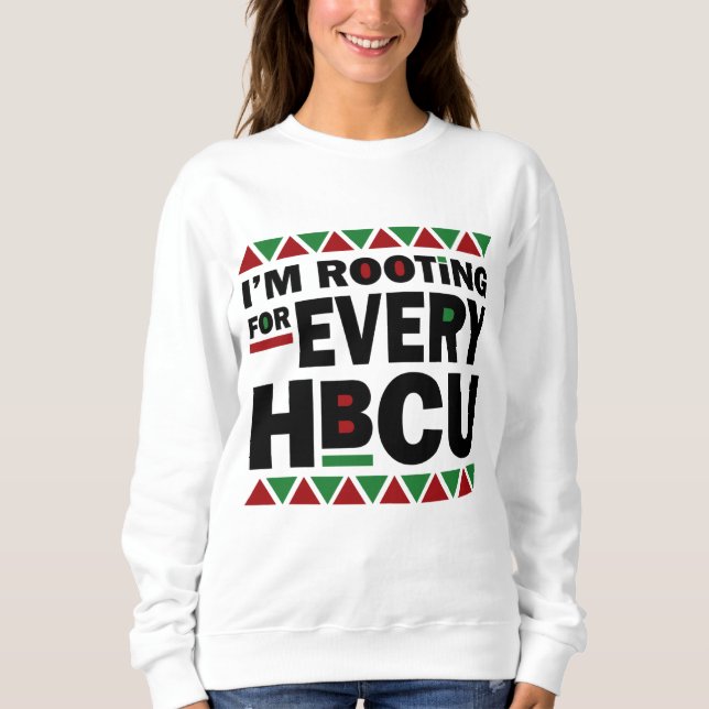 HBCU Black History Pride Gift jag roterar för allt T Shirt (Framsida)