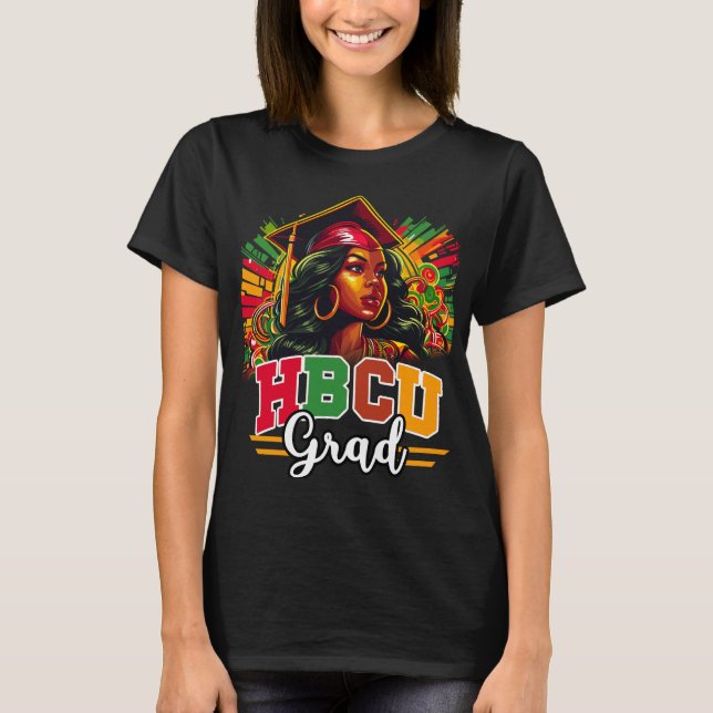 HBCU College Grad T-Shirt (Framsida)