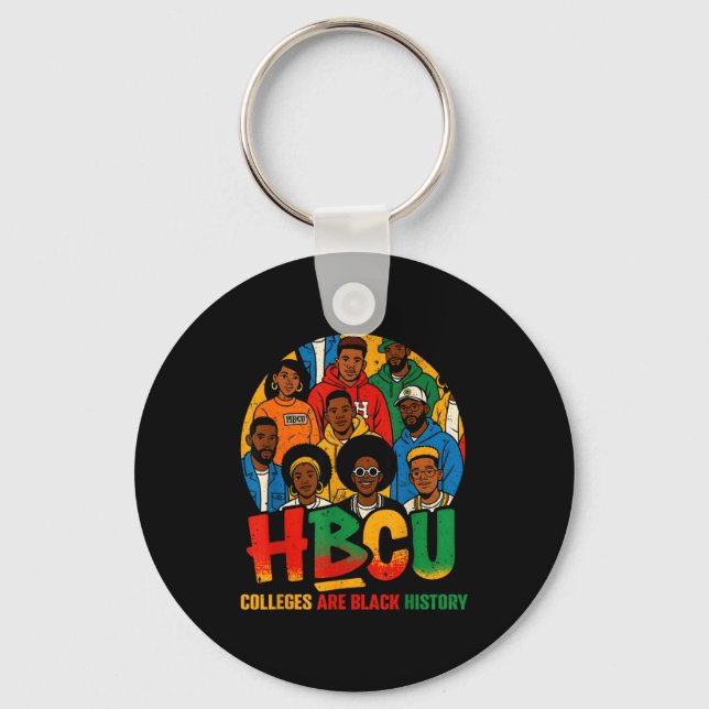Hbcu Colleges Are Black History African American M Nyckelring (Framsida)