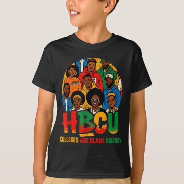 Hbcu Colleges Are Black History African American M T Shirt (Framsida)