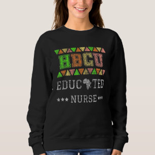 Hbcu Graduated Nurse Black Colleague Educue Vint T Shirt
