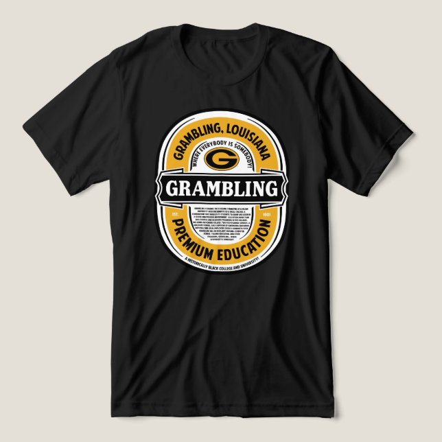 HBCU_Heineken-Tshirt_GRAMBLING T Shirt (Design Framsida)