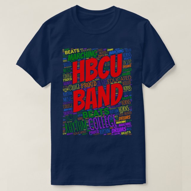 HBCU Marching Band T Shirt (Design framsida)