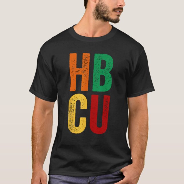 HBCU Shirt Historical History Month College T Shirt (Framsida)