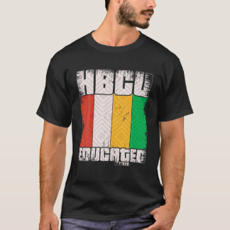 HBCU - Undervisad Vintage - svart historik T Shirt