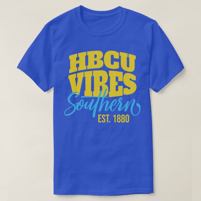 HBCU Vibes södra Universiteten T Shirt (Design framsida)