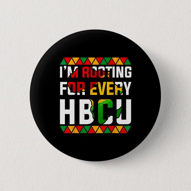 Hbcus svarta historiemånad jag hejar på varje Hbc Knapp (Framsida)