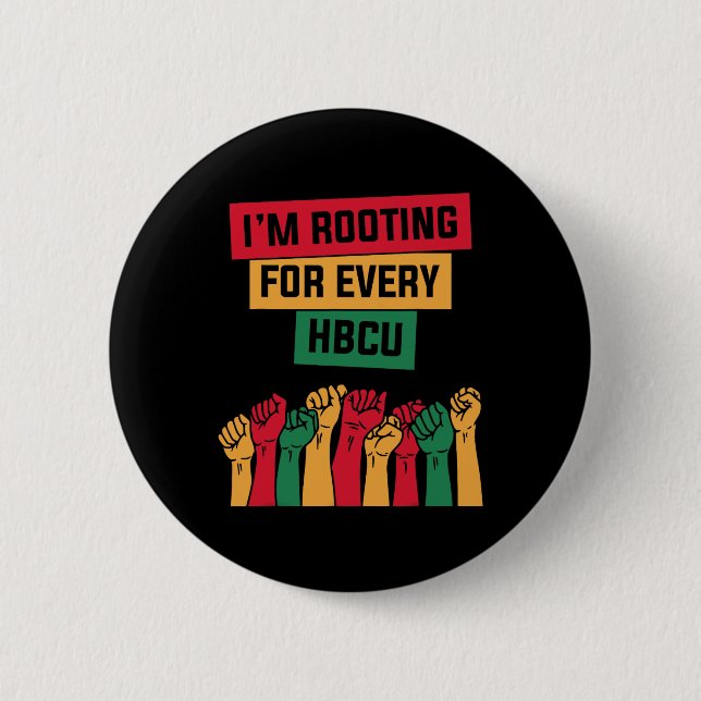 Hbcus svarta historiemånad jag hejar på varje Hbc Knapp (Framsida)