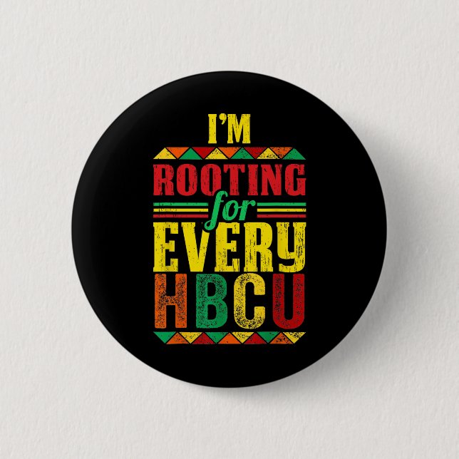 Hbcus svarta historiemånaden jag hejar på varje Hb Knapp (Framsida)
