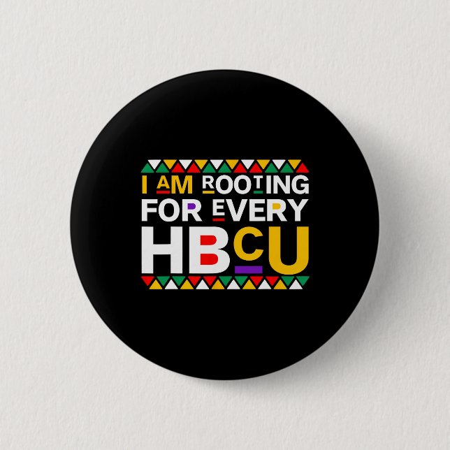 Hbcus svarta historiemånaden jag hejar på varje Hb Knapp (Framsida)