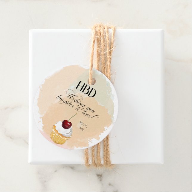 HBD Gift-Märkre för Speciell någon Gåvor Etiketter (På plats)