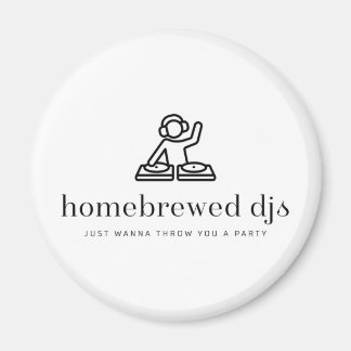 HBDJ Fridge Magnet