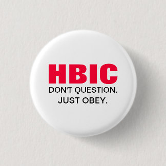 HBIC Head B* i den rosa och svart laddningen Knapp