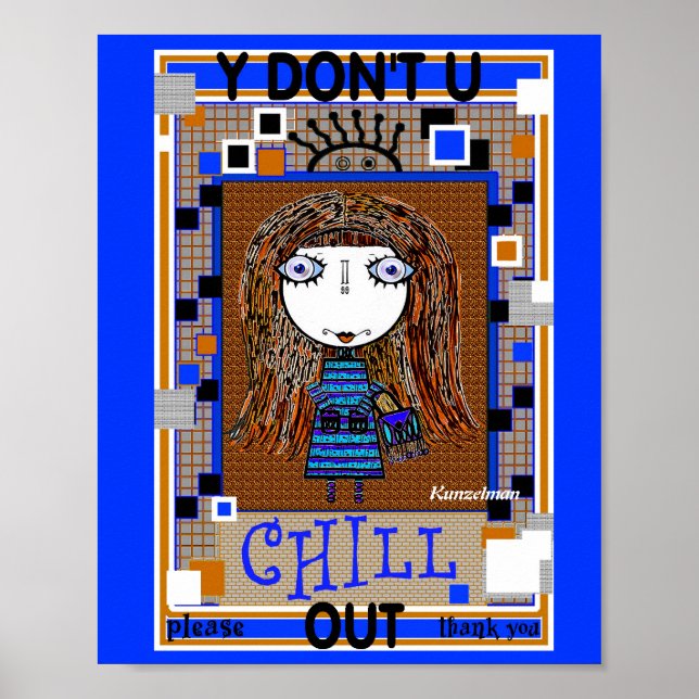 HBM POSTER CHILL (Framsidan)