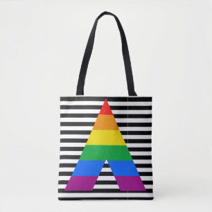 HBT Ally-Pridet Flagga-allt-över-utskrift Tygkasse