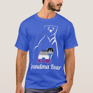 HBT Aseual Grandma Bear Ace Flagga T Shirt