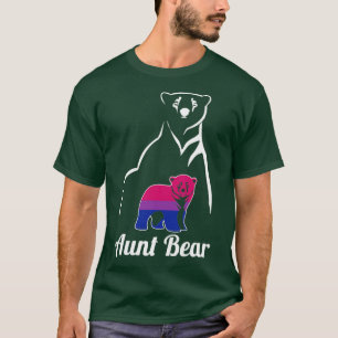 HBT Bisexual Moster Bear Bi Pride Flagga T Shirt