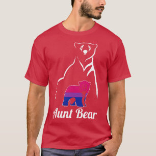 HBT Bisexual Moster Bear Bi Pride Flagga T Shirt