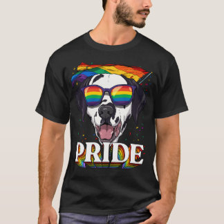 Hbt Dalmatiner Gay Pride Hbtq Regnbågsflagga T Shirt
