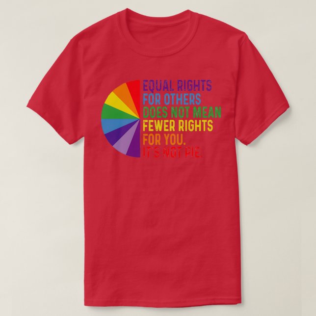 HBT Equal Höger Paj för svarta minoriteter  T Shirt (Design framsida)