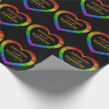 HBT-flagga-armbågsparkler av regnbåge gay bröllop