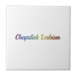 HBT-Flagga Gay-Lesbisk för Lip Balm-Lesbisk Kakelplatta<br><div class="desc">HBT-Flagga Gay-Lesbisk för Lip Balm-Lesbisk</div>