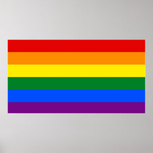 HBT-flagga poster