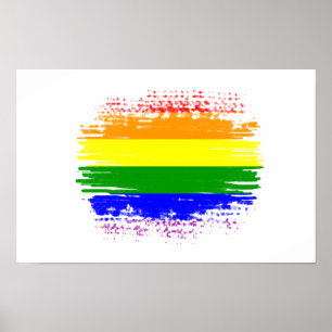 HBT-flagga Poster
