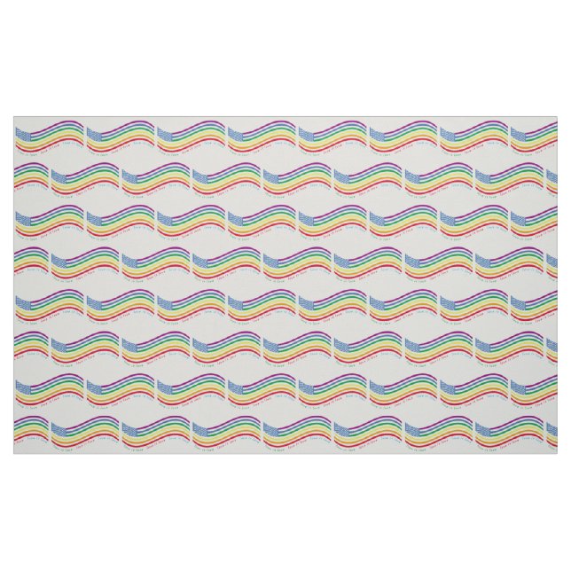 HBT-flagga Tyg (Fat Quarter)