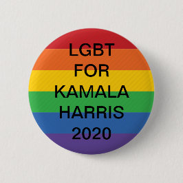 HBT för Kamala Harris 2020 Button Knapp