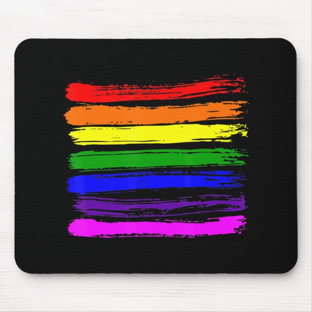 HBT Gay pride Flagga Gay pride 2022 Musmatta (Framsidan)