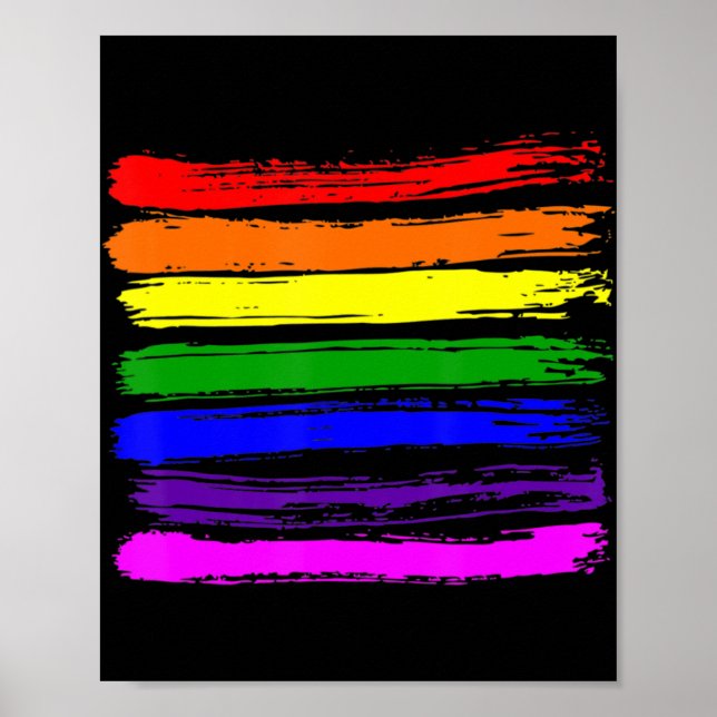 HBT Gay pride Flagga Gay pride 2022 Poster (Framsidan)