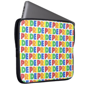 HBT Gay pride månad Firande Rainbow Brev Laptop Fodral