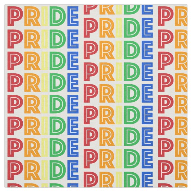 HBT Gay pride månad Firande Rainbow Brev Tyg (Provkarta)