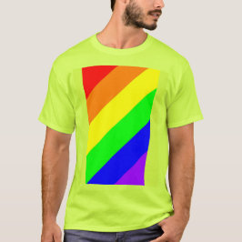 HBT Gay pride Rainbow Färger Safety T-Shirt