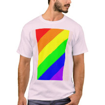 HBT Gay pride Rainbow Färger T-Shirt