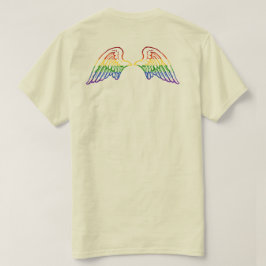 HBT Glitter Rainbow Vingar T Shirt