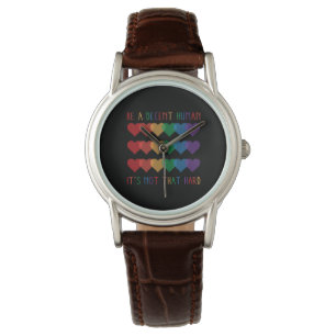 HBT Heart Retro är en anständig människa. Armbandsur