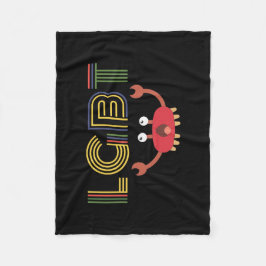 HBT-Höger - Cute Crab Fleecefilt