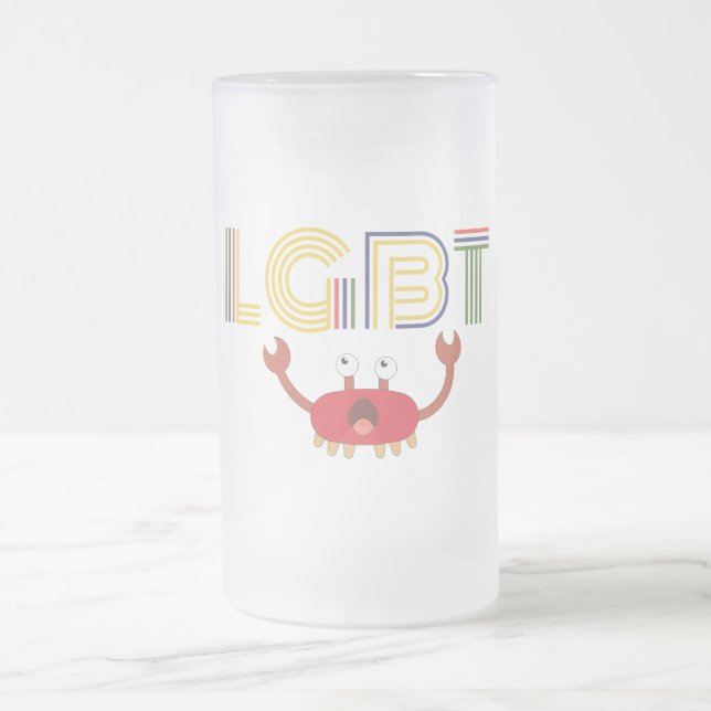 HBT-Höger - Cute Crab Frostat Ölglas (Center)