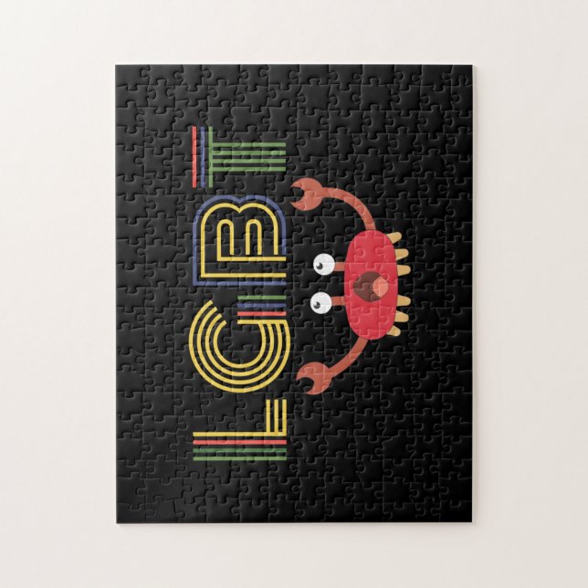 HBT-Höger - Cute Crab Pussel (Vertikal)