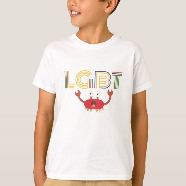 HBT-Höger - Cute Crab T Shirt (Framsida)