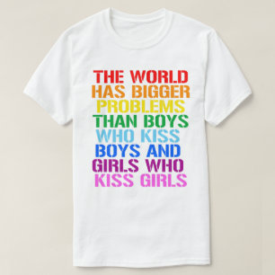 HBT-Höger Världen har större problem T Shirt