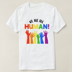 HBT-Höger+ Vi är alla människor T Shirt